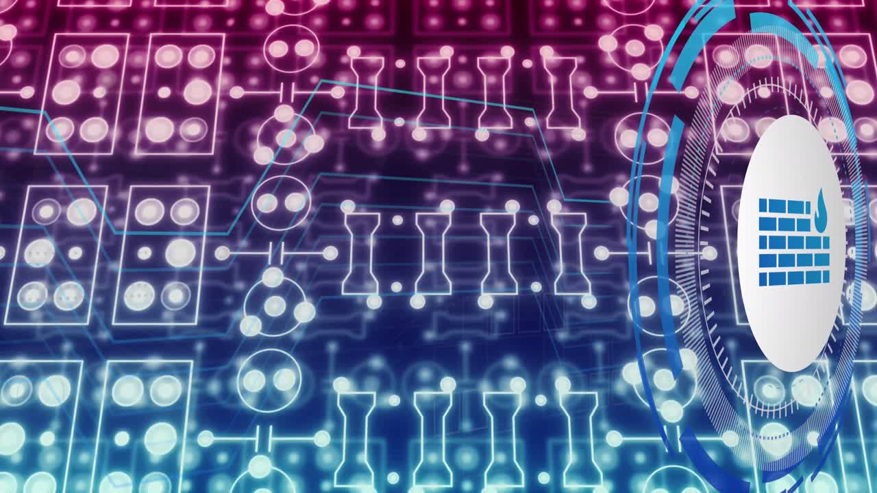 스과 모양 위에 벽 아이콘의 애니메이션