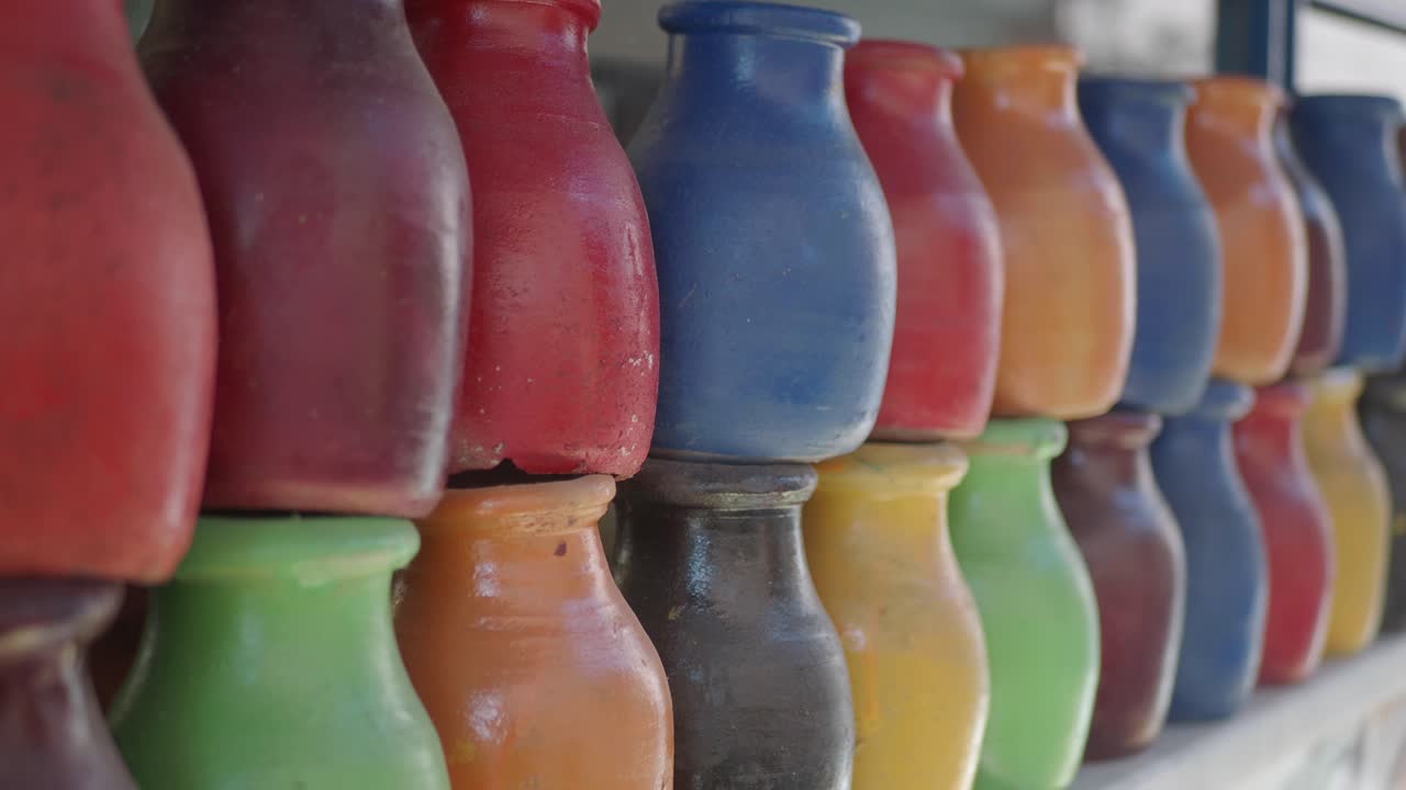 Colorful Ceramic Pots