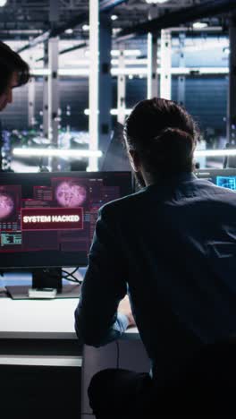 vertical video server farm programmers seeing hacking warning, working to secure systems