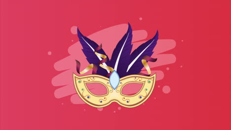 carnival mask illustration