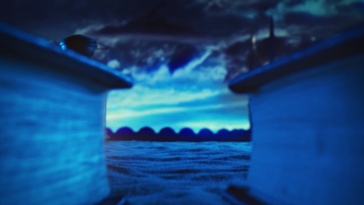 священный месяц рамадан арабская каллиграфия раскрывает в синей анимации с мечетью, песком, лампой и книгами