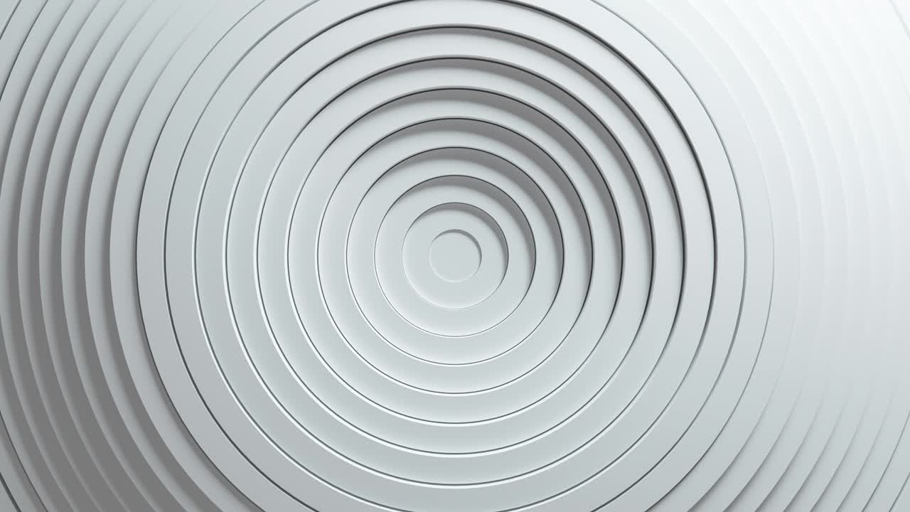 Abstract pattern of circles with the effect of displacement