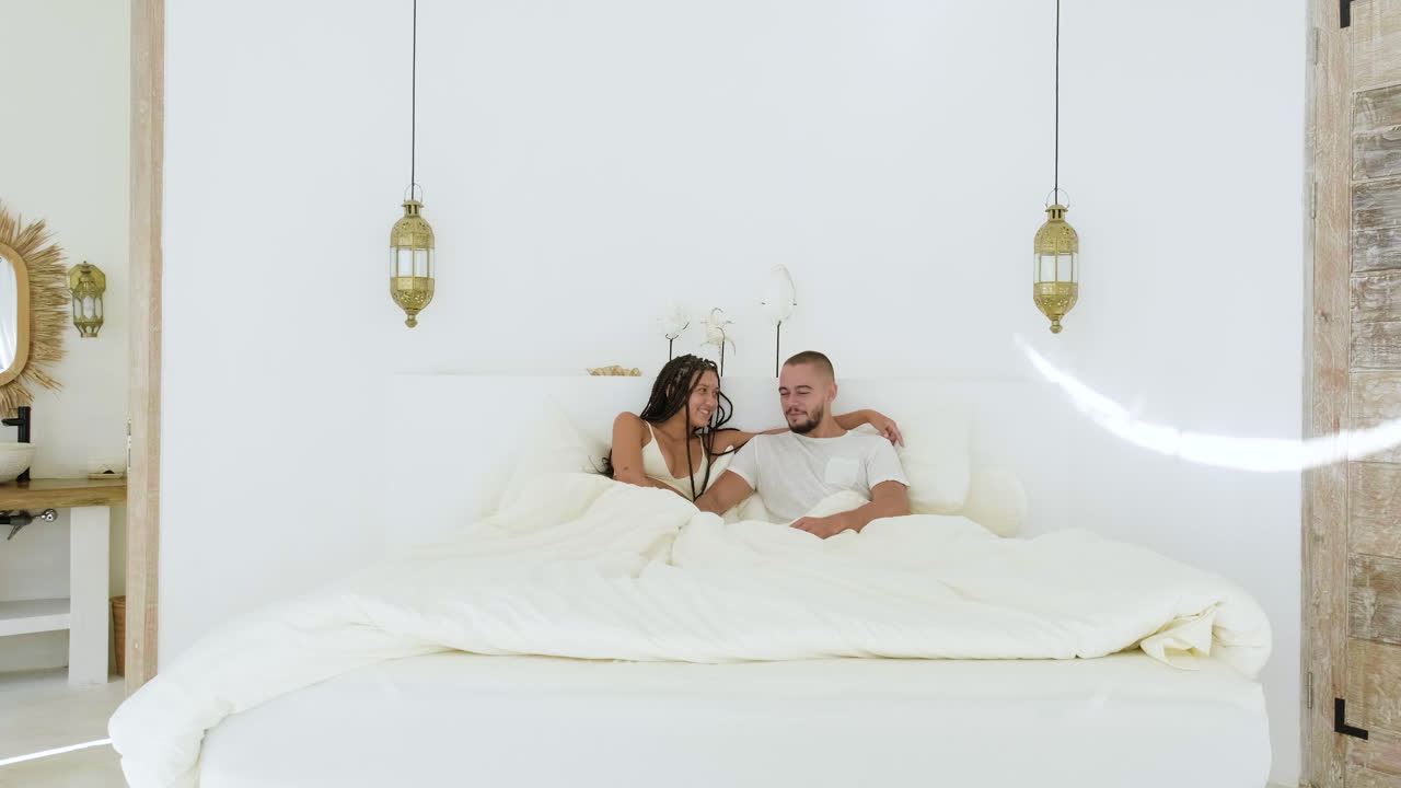 Couple in the bedroom