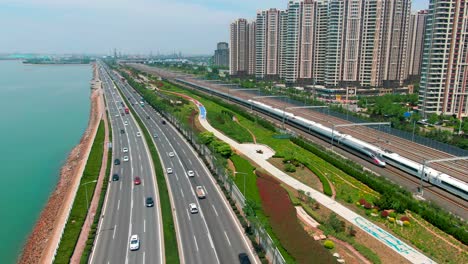 railways and highways，three dimensional transportation