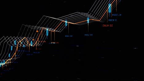 stock market candlestick chart