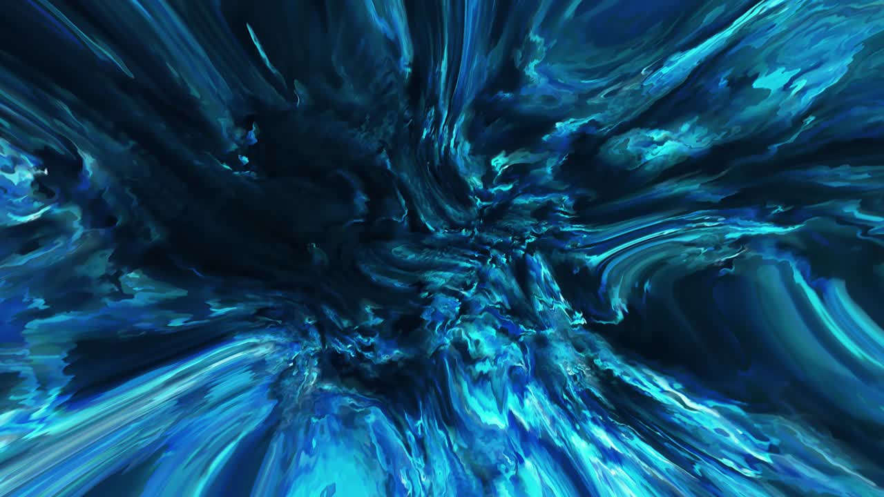 Animazione astratta colorata. Sfondo liquido multicolore. Bella texture sfumata.