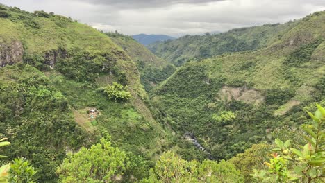 magdalena famous colombian river canyon in middle of south american jungle