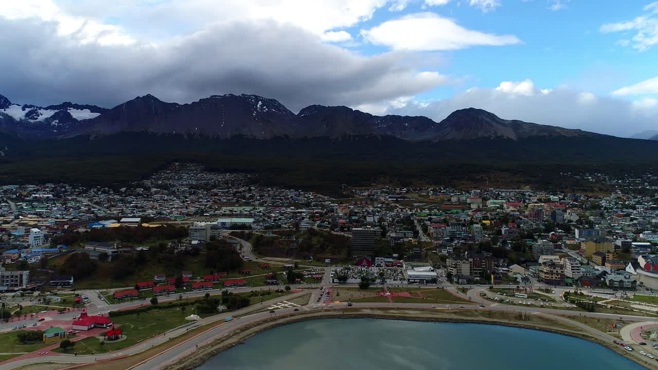 ushuaia en vuelo con drones