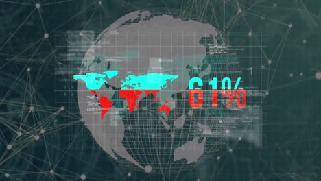 Animación-Del-Globo-Y-Procesamiento-De-Datos-A-Través-De-Una-Red-De-Conexiones.