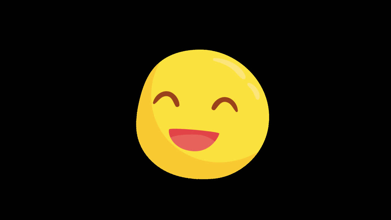 행복한 이모티콘