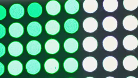 iluminación ligera de luces intermitentes en la forma de una fiesta de vacaciones fondo borroso