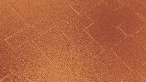 abstract geometric rose golden backgroundfoil tiles texture seamless loop background 3d rendering