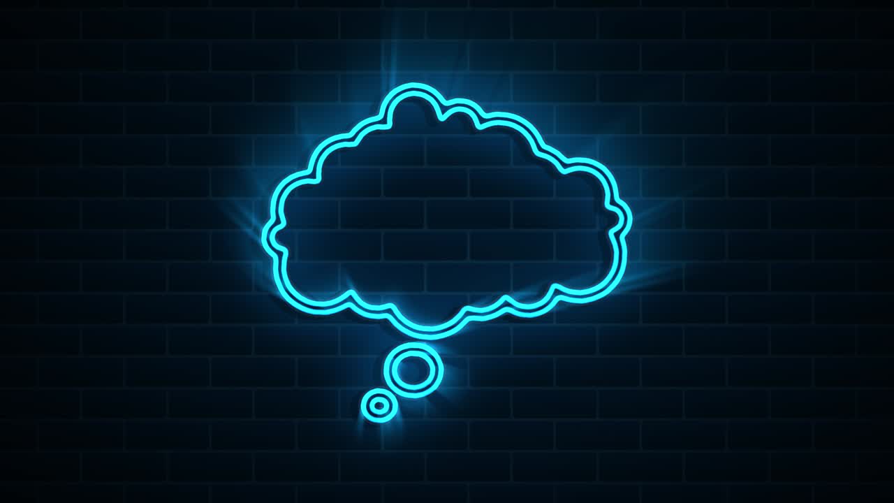 animada burbuja de habla con contornos blancos, icono de globo de chat. pictograma, cómic, anime. útil para sitio web, banner, tarjetas de felicitación, aplicaciones y publicaciones en redes sociales. clave de croma, fondo de pantalla negra.