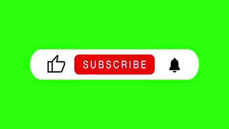 youtube subscribe and notification bell animation