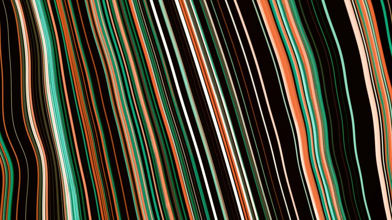 Abstract Wavy Lines Pattern