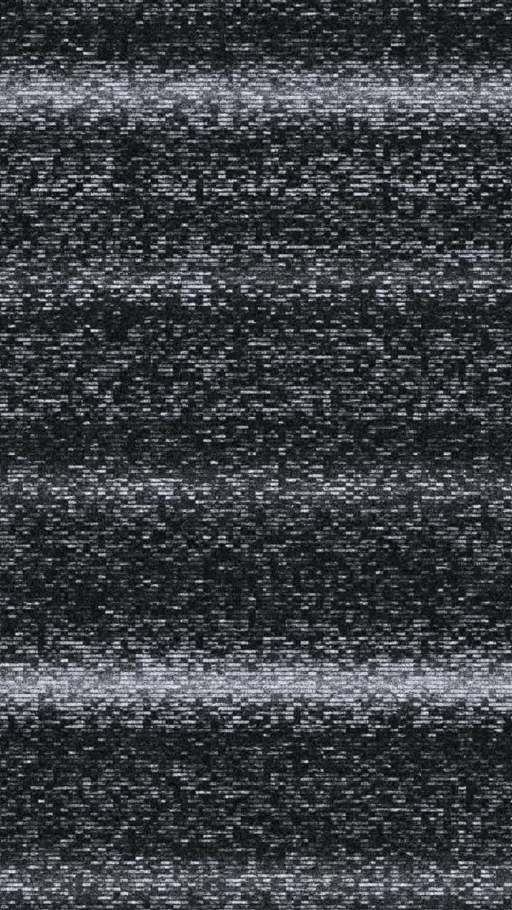Abstract Black and White TV Static Noise Background
