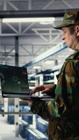 Vertical Video Army Expert In Data Center Integrating Ai Machine Learning Into Radar Systems