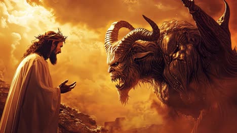 jesus confronts the devil
