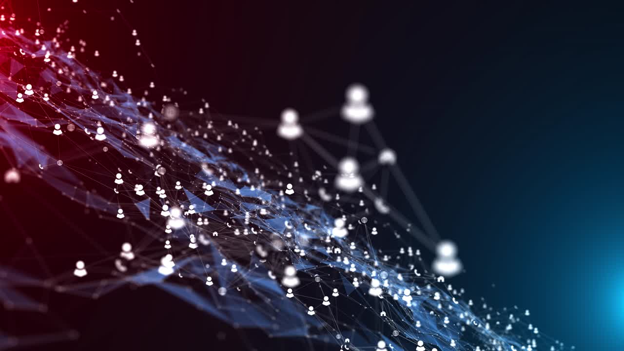 Advance metaverse hitech digital blockchain network concept isometric blocks square code big data