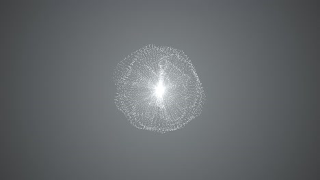animación geométrica abstracta generada por computadora