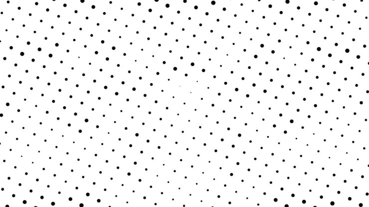 Half tone of many dots, computer generated abstract background, 3D render backdrop with optical illusion effect