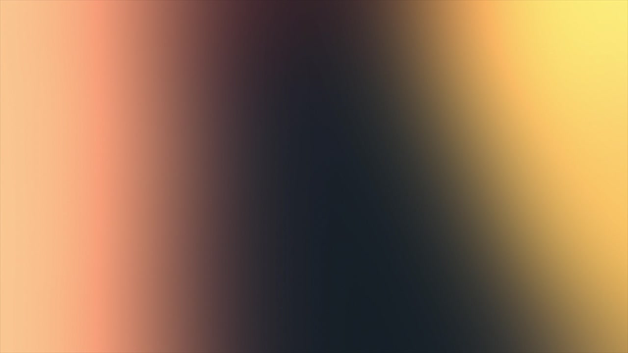 Transizione astratta con effetti di luce e sfumature di colore