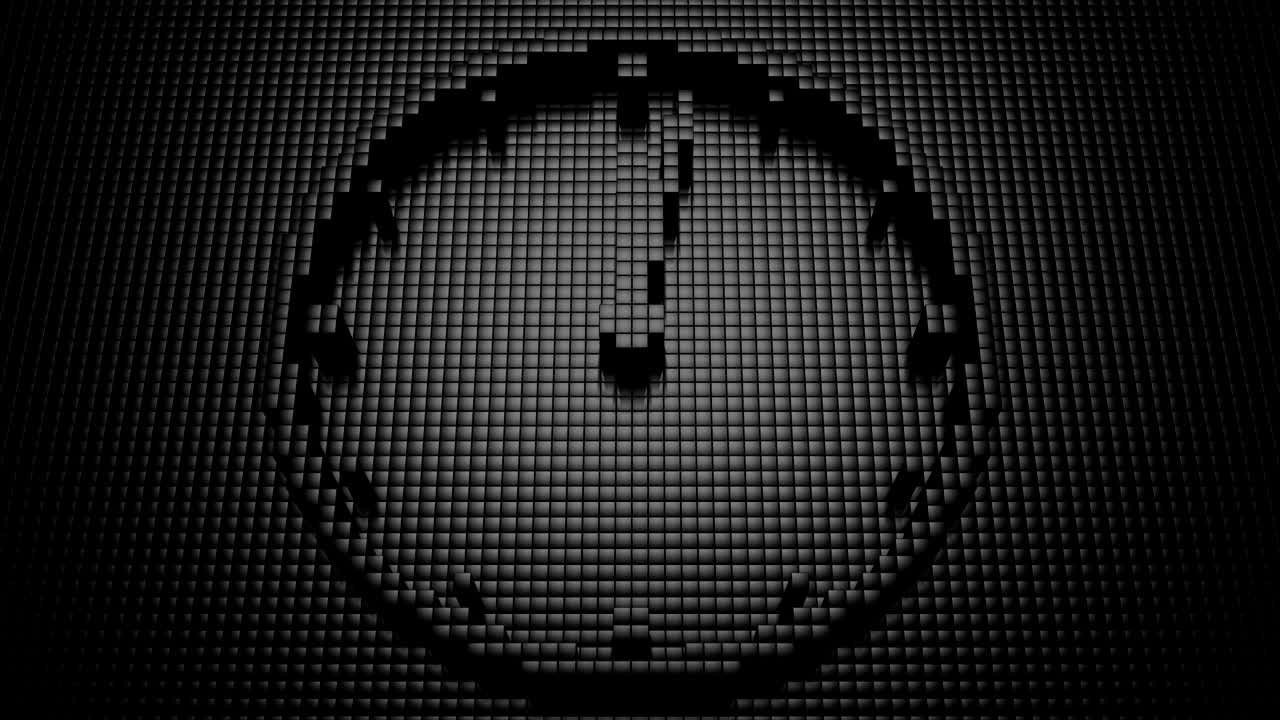 Boxes Formed A Clock