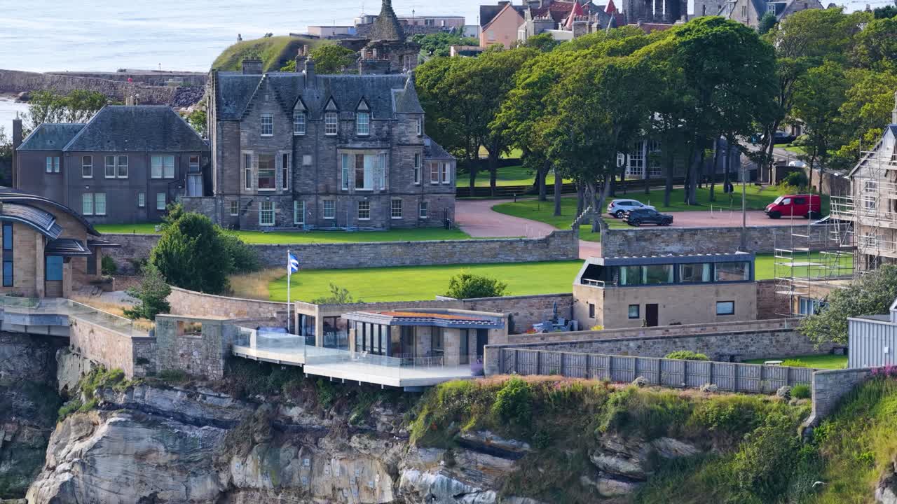 Coastal Houses in St Andrews, Scotland