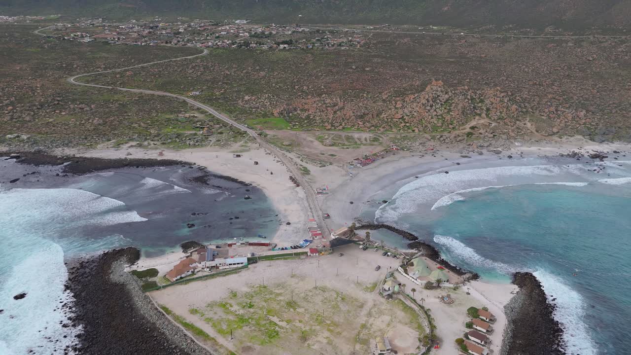 Sunsets Over Totoralillo Beach, Coquimbo Region, Chile