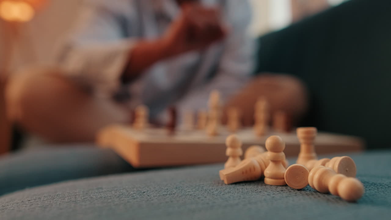 Fallen Chess Pieces: A Game of Strategy and Loss