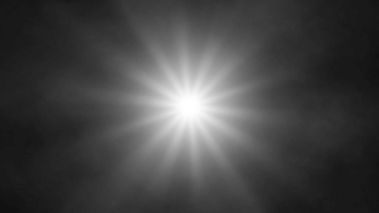 fondo de humo abstracto y luz solar radiante - atmósferas etéreas, rayos misteriosos y belleza de otro mundo