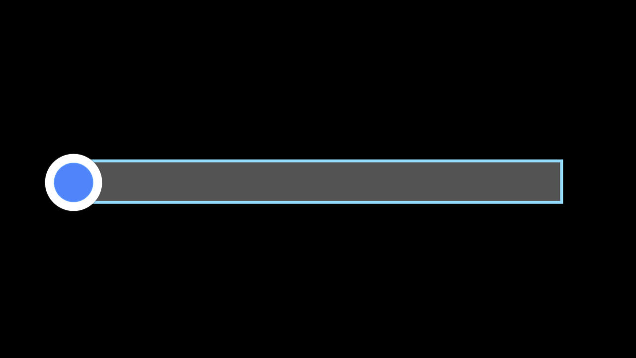 Premium stock video - Slider switch on, switch off control animation ...
