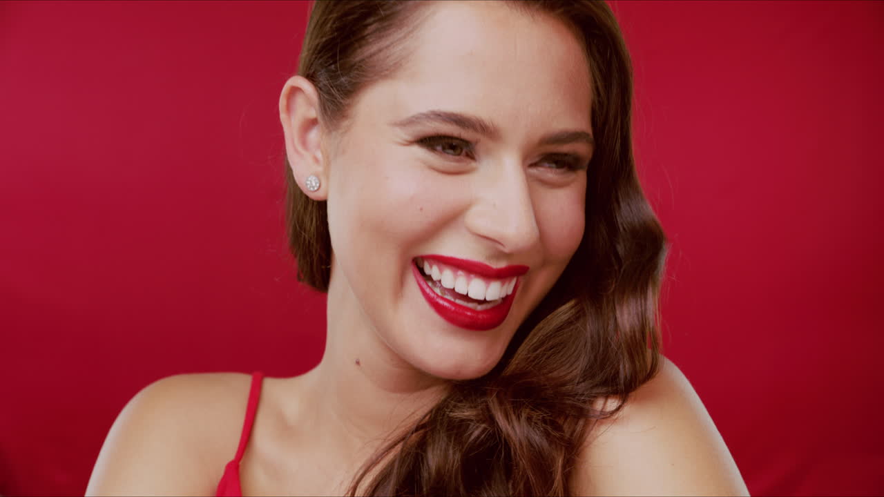 It takes confidence to wear red