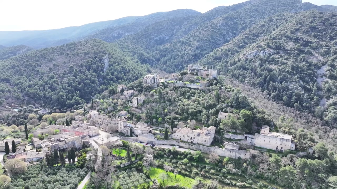Oppède-le-Vieux which means "The Old Oppède in French. Located in the Provence-Alpes-Côte d'Azur