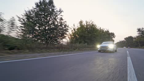 All electric SUV car. Audi e tron sportback four wheel drive electric SUV