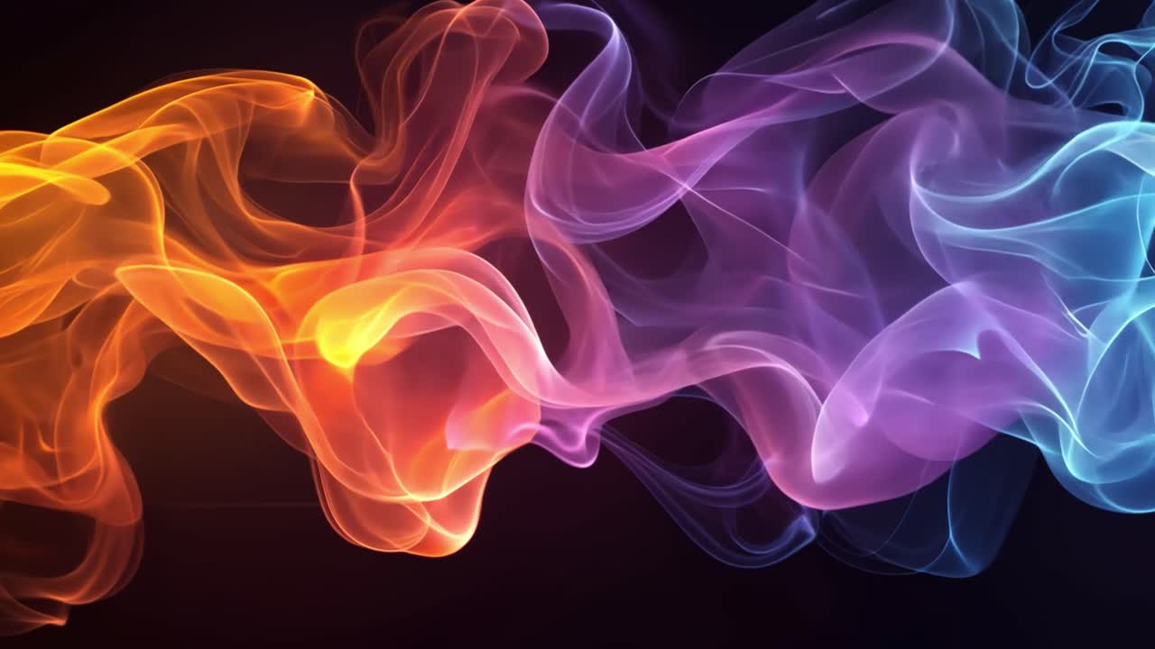 Abstract Smoke Art