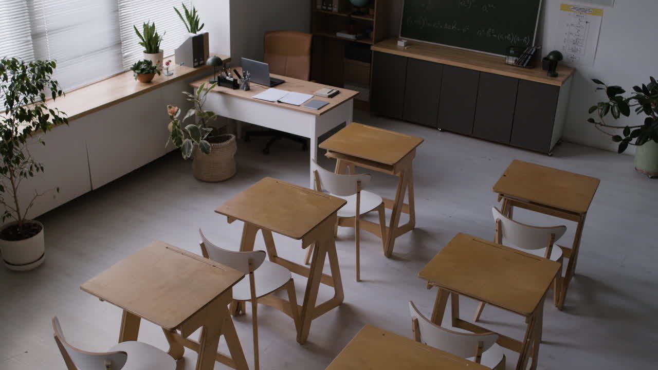 Modern Classroom Interior