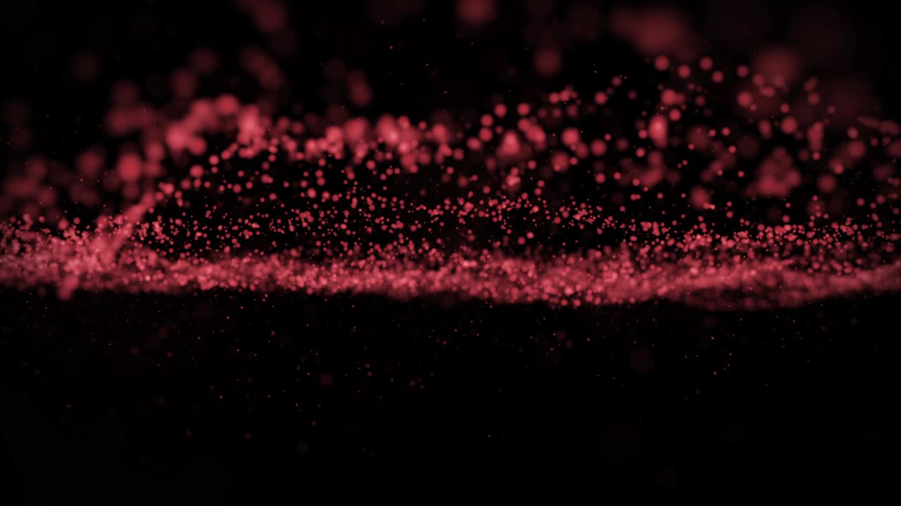 4k 파란 먼지 입자 추상 빛 모션 제목 영화 배경 vj 루프