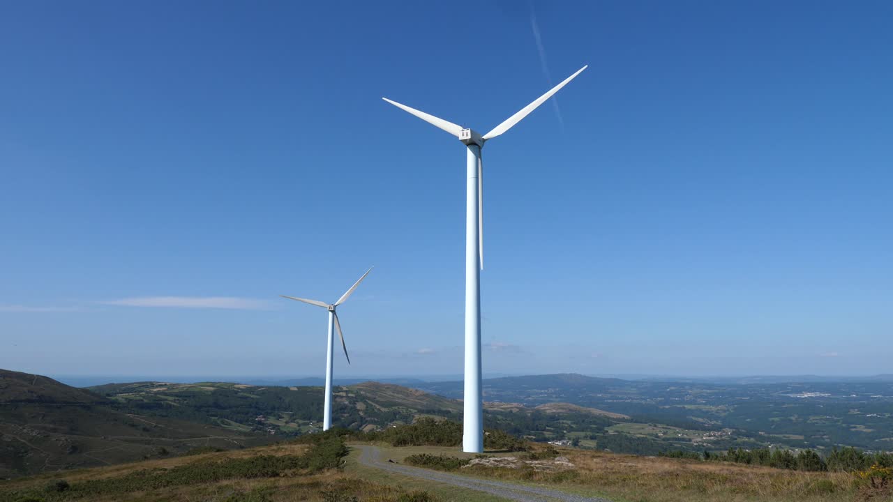 재생 가능한 에너지를 생산하는 풍력 터빈
