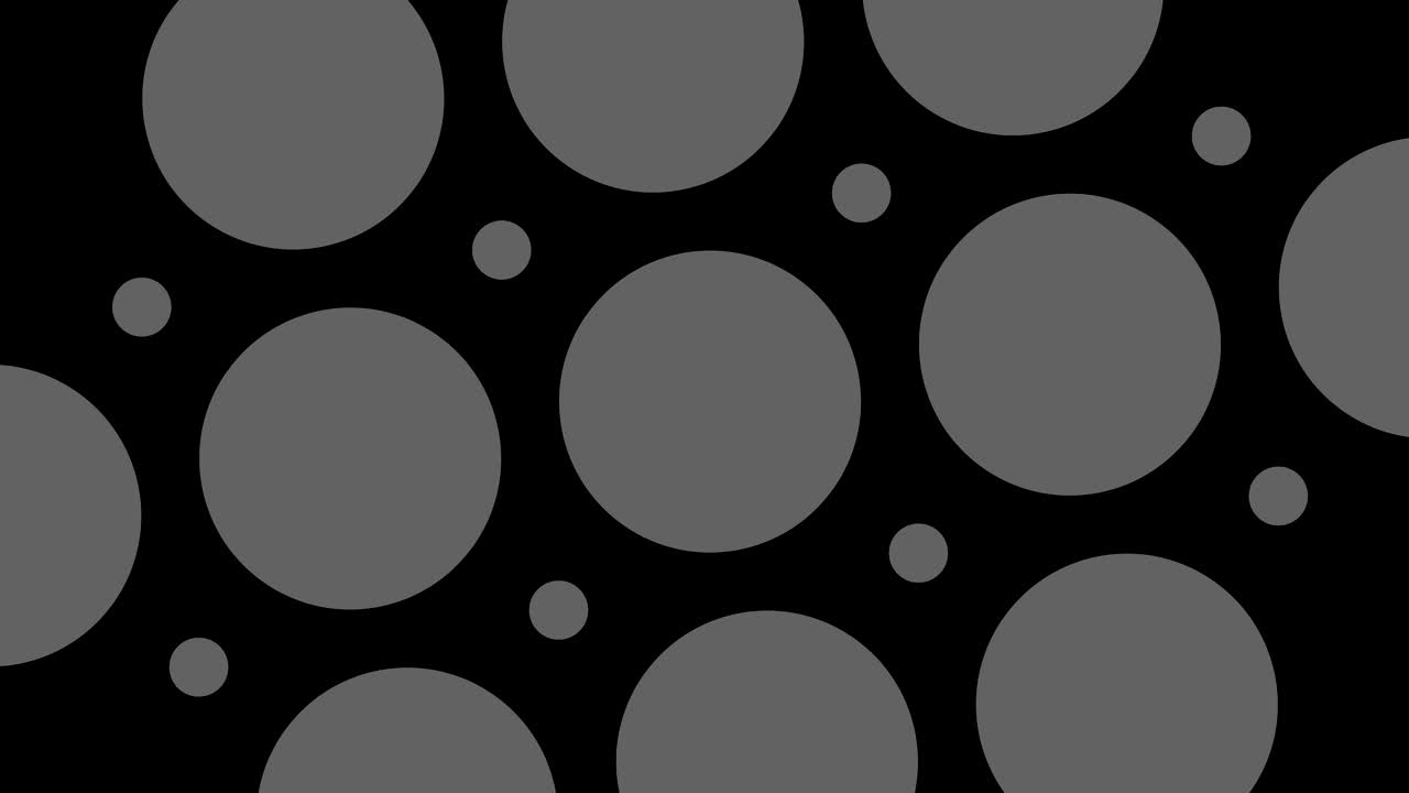 Graphic drawing in black and white with stroboscopic and hypnotic effect, while it rotates clockwise and increases in size.