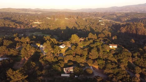 Small-and-green-town-of-Prunedale-in-California