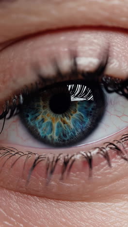 primer plano de un ojo humano