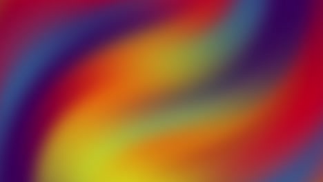 colorido brillante bucle sin costuras torcido gradiente fondo.3d hacer filas coloridas púrpura rojo amarillo azul rayas ondulantes