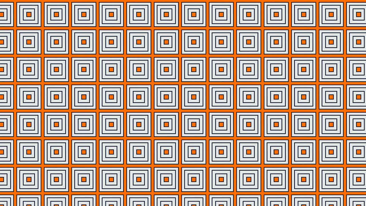 patrón de video gráfico 2d que se mueve hacia la parte inferior derecha con zoom, compuesto de diseños y formas con texturas multicolores.