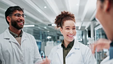 scientists collaborating in a lab