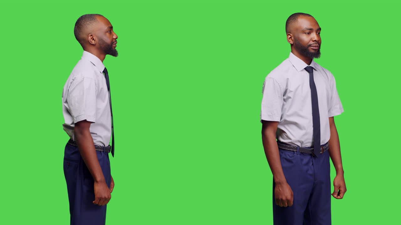 Professional African American Businessman in Suit