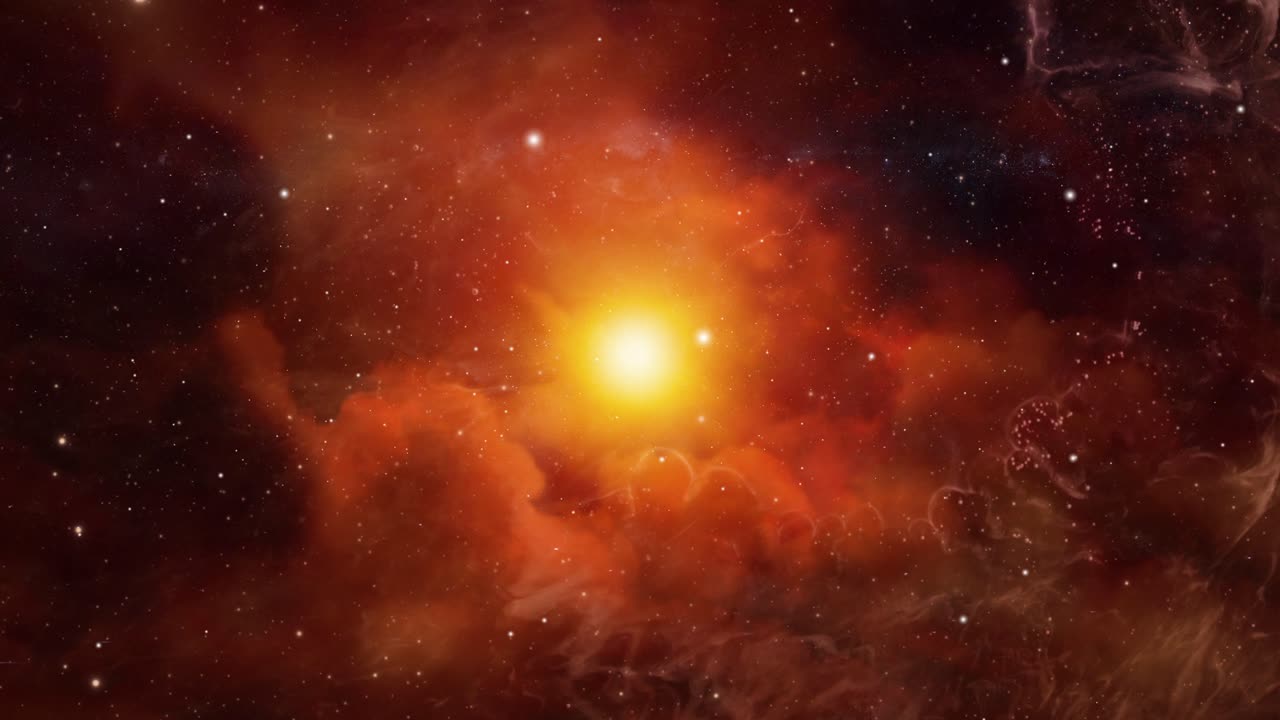 nebulosas, nebulosas animadas nubes en el espacio