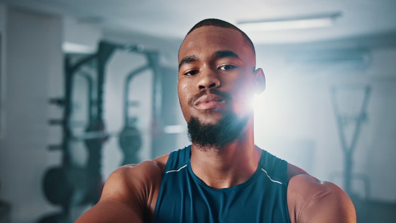 Man in Gym