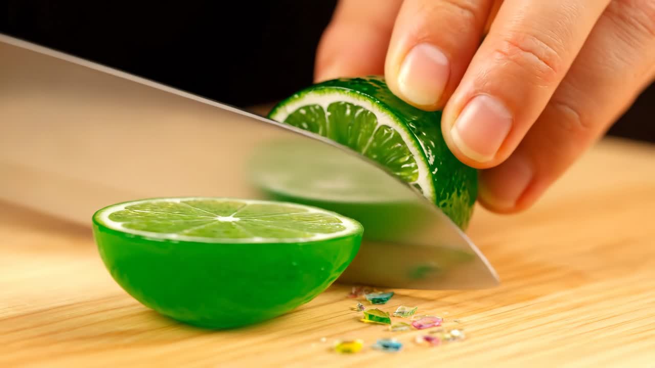 Cutting a Lime