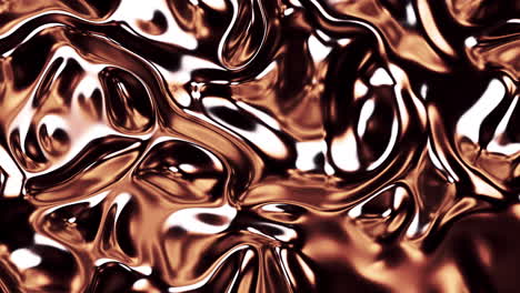 abstract rippled metal texture